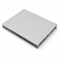 Panneau en nid d'abeille en aluminium gris argenté scintillant personnalisé pour revêtement mural intérieur