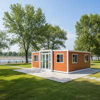Casa Contenedor Expandible de Lujo, Prefabricada, de 20, 30 y 40 Pies, con 2, 3 o 4 Dormitorios, Portátil