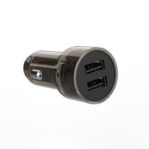Adaptateur double port USB 3.1A <span class=keywords><strong>Chargeur</strong></span> rapide de haute qualité ABS + <span class=keywords><strong>PC</strong></span> 5V3A <span class=keywords><strong>Chargeur</strong></span> de voiture de sortie 15W pour téléphone portable - Product Image 3