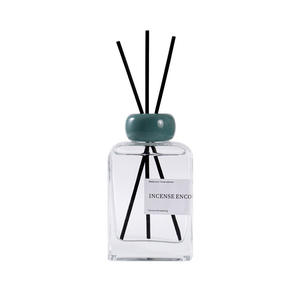 Diffuseur d'arômes sans flamme Fanhe en rotin, huile essentielle végétale 120 ml, parfum longue durée, désodorisant et assainisseur d'air pour toilettes - Product Image 5