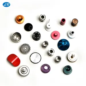 Pabrik CNC Presisi Tinggi Pembuatan Warna Baja Aluminium Anodized Mesin CNC Plug In Earphone Aluminium Parts