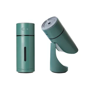 Tragbarer Mini-Sprühnebel Bunte Farbverlauf beleuchtung Double Wet Aroma Diffusor mit ätherischen Ölen Auto-USB-Batterie-Luftbe feuchter