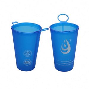 Offre ODM/OEM – Gobelet pliable en silicone sans BPA de 170 ml, 200 ml, 250 ml (4 oz) pour la course et les activités de plein air – Réutilisable et promotionnel - Product Image 6