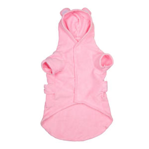 Produsen katun pakaian Anjing khusus jas hujan piyama Hoodie anjing desain baru warna-warni - Product Image 5