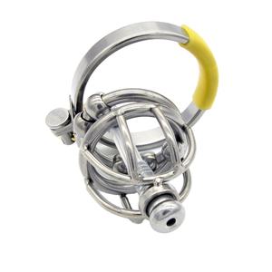 Baja nirkarat perangkat kesucian laki-laki kunci Penis kandang perbudakan Penis dengan kateter urin mainan seks - Product Image 3