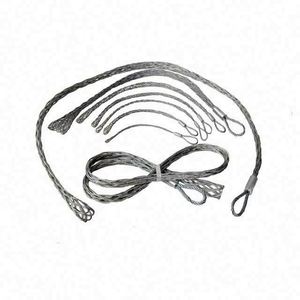 High Quality Stainless Steel Spiral Wrapping Wire Mesh Stocking <b>Grip</b> Cable Pulling <b>Sock</b> Conductor <b>Socks</b> OEM - Product Image 4