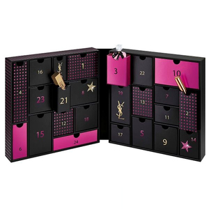 Verre à liqueur vide <span class=keywords><strong>calendrier</strong></span> <span class=keywords><strong>de</strong></span> <span class=keywords><strong>l</strong></span>'<span class=keywords><strong>avent</strong></span> cosmétique maquillage tasse cadeau <span class=keywords><strong>de</strong></span> noë<span class=keywords><strong>l</strong></span> feuille d'or boîtes d'emballage - Product Image 1