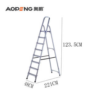 Fabrication d'escaliers pliants multifonctionnels en aluminium bon marché AP-2348 - Product Image 2