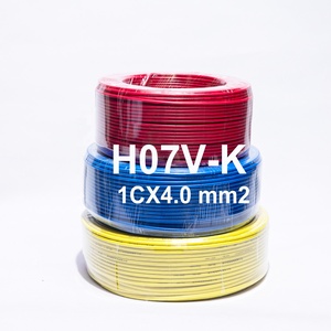 Venta al por mayor de fábrica Cable de carcasa de cobre de PVC de un solo núcleo Cable eléctrico de 1,5mm - Product Image 4