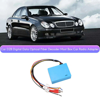 Decodificador de Fibra Óptica de Datos Digitales D2B para Automóvil, Adaptador de Radio para Mercedes Benz Clase ML, CL, SL, E, C, S, CLK