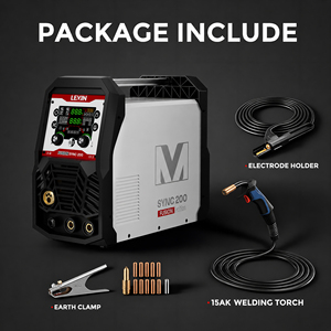 Máquina de Soldar Inverter LEVIN Multifunción 4 en 1 <span class=keywords><strong>MIG</strong></span> MAG MMA Lift TIG 200A Monofásica 230V CO2 para Soldadura Industrial de Metales - Product Image 3