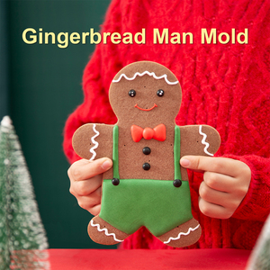 Molde personalizado do cortador do biscoito do aço inoxidável do estilo do Natal para o cozimento do feriado para sanduíches de Fondant-direto do fabricante - Product Image 6