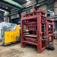 Machine à blocs hydraulique automatique QT4-15 sans moulage à chaud, presse hydraulique pour la fabrication de briques de pavage en béton