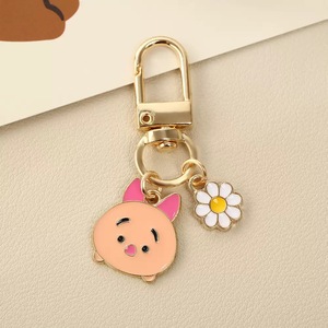 Porte-clés en métal personnalisé de haute qualité, en alliage de zinc moulé sous pression, pour la promotion de la marque d'entreprise, cadeau d'anniversaire - Product Image 2