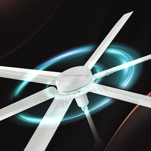 Ventilateur <span class=keywords><strong>de</strong></span> plafond intelligent Aipukeji avec éclairage LED, 6 pales réversibles, télécommande, <span class=keywords><strong>contrôle</strong></span> par application, commande vocale, faible bruit, pour maison et garage - Product Image 2