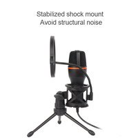 3.5mm/USB filaire bureau trépied micro stéréo condensateur Microphone Studio rvb Youtube vidéo conférence équipement en direct professionnel