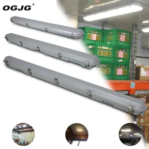 OGJG High Quality PC housing t8 tri-proof Purification lamp wine cellar weather proof 40w 20w led tube lights