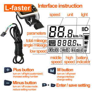 Motor de Cubo de Rueda Delantera sin Escobillas <span class=keywords><strong>L</strong></span>-<span class=keywords><strong>faster</strong></span> DIY de 24v 36v 48v 350w para <span class=keywords><strong>Kit</strong></span> de Conversión de Bicicleta Eléctrica - Product Image 6