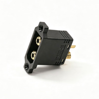Connecteur de montage sur panneau Amass TS8E-M plaqué or, connecteur d'alimentation pour drone agricole, vélo électrique, stockage d'énergie, batterie au lithium