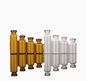 Viales de Muestra de Vidrio Impresos Personalizados con MOQ Bajo, Botellas de Vidrio Transparente/Ámbar de 3/5/10 ml con Cierre a Presión - Product Image 3
