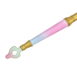 64in Huntrix Kpop <span class=keywords><strong>Demon</strong></span> Hunters Bất Vũ Khí Lưỡi Thép Không Gỉ Mira Gok-Do Cong Mặt Trăng Thanh Kiếm Cho Cosplay Prop - Product Image 5