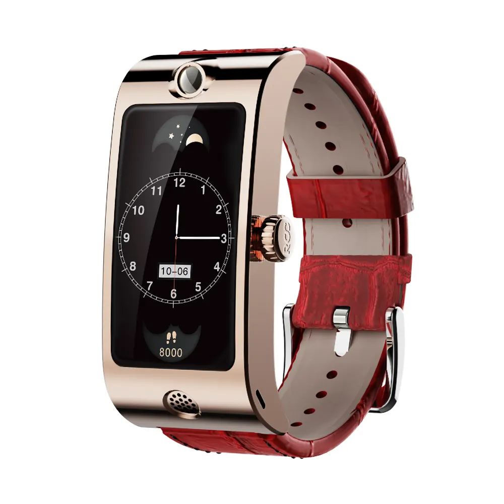 ROCAR 스마트 알코올 시계 터치 스크린 스마트 팔찌 방수 Smartwatch 심박수 모니터 남성 여성 선물