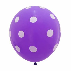 12 "bóng bay cao su Polka Dot bóng bay cao su bên trang trí Polka Dot bóng bay 12 inch bán buôn - Product Image 3