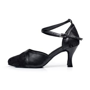 Las mujeres <span class=keywords><strong>flamenco</strong></span> <span class=keywords><strong>zapatos</strong></span> 7039 de cuero nuevos de encaje tango latín <span class=keywords><strong>zapatos</strong></span> de baile para las mujeres de baile - Product Image 4