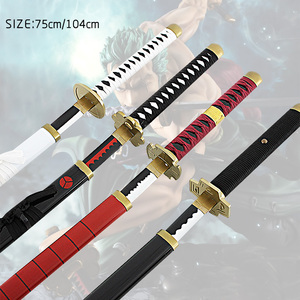 Épée de cosplay Roronoa Zoro One Piece de 104 cm, assemblée, taille réelle de 41 pouces, épée de samouraï japonaise d'anime - Product Image 3