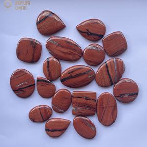 Jaspe Rojo Natural, Cabujón de Piedra Preciosa Suelta, Tamaño Libre de 10 mm a 30 mm, para Joyería Hecha a Mano - Product Image 5
