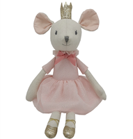 Jouets en peluche Animal doux, Simulation de ballerine, point de souris, Animal câlin, Promotion