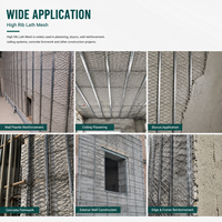 Grillage métallique galvanisé étiré pour le plâtrage des murs, le stuc et le renforcement de la construction