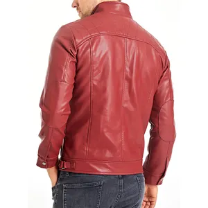 New Design Motorbike Leather Jackets Marvel Star Lord Factory Direct Sales Men's Leather Jackets