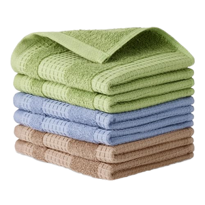 Serviette de cuisine en coton biologique GOTS 100% de qualité supérieure, 400 GSM, 45x65 cm, absorbante, vente en gros - Product Image 1
