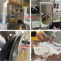 Machine à filer les fibres de polyester, nylon et PP à chaud à l'échelle du laboratoire avec enrouleur semi-automatique