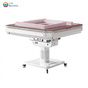 Tavolo da Mahjong Automatico Ultra-Silenzioso Ant Novelty, Set Tavolo Pieghevole con Sedie, Macchina per Mahjong Stabile Anti-Incasso - Product Image 1