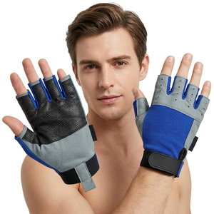 Gants de sport unisexes légers et respirants en cuir de vachette personnalisés, à prix raisonnable pour le fitness - Product Image 1