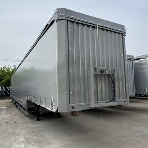 Semirremolque de 3 Ejes con Cortina Lateral, Depósito del 10%, Garantía de por Vida y Repuestos Gratuitos |   Cortina Impermeable de Alta Calidad - Product Image 4