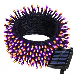 Guirlandes solaires LED IP44 pour l'extérieur, vente en gros, pour la décoration de Noël, de jardin, de la Fête de l'Indépendance et d'Halloween - Product Image 1