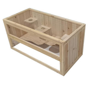 <span class=keywords><strong>Cage</strong></span> en bois pour Hamsters, meubles pour animaux de compagnie - Product Image 1