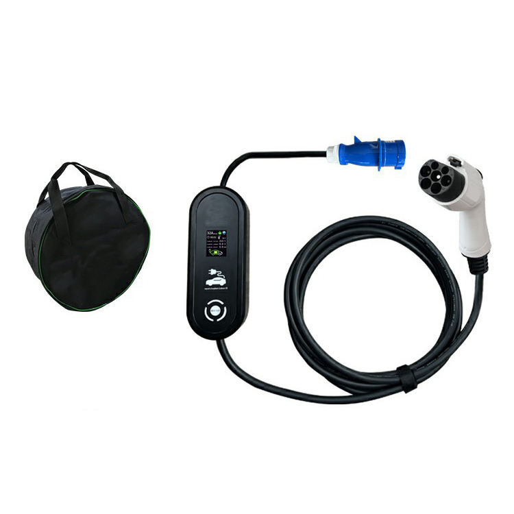 New Version 7KW 3.5KW Ev Type 2 Fast Charger Ac Electric Vehicle Car Battery Charger