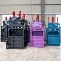 Presse à cartons verticale hydraulique pour le recyclage des déchets plastiques, bouteilles PET, papier, ferraille