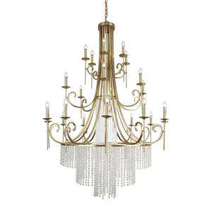 Lámpara de Araña de Cristal de Lujo Estilo Americano de 8 Bombillas para Restaurante, Sala de Estar, Vestíbulo, Villa, Escalera, de Hierro y Cristal - Product Image 4