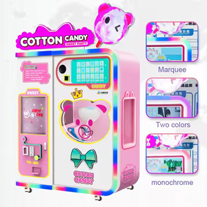 Machine à barbe à papa portable pour bricolage Machine à guimauve maison anniversaire fête de famille <span class=keywords><strong>Cine</strong></span> rose machine à barbe à papa entièrement automatique - Product Image 3