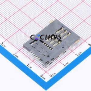 C7019-02 SIM Card Connector SMD Connector Self-Return Type Card Holder - Product Image 2