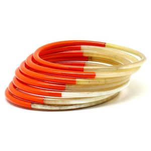 Minh Giang Craft Vietnam - Brazalete de cuerno de búfalo pulido natural hecho a mano en Vietnam, joyería de alta calidad - Product Image 6