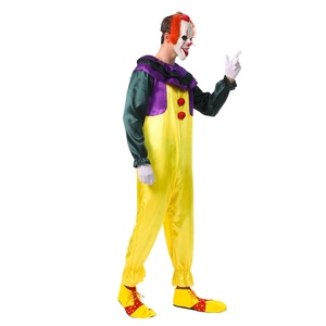 Costume de Clown d'Horreur Classique pour Homme - Idéal pour les Fêtes d'Halloween et de Carnaval - Product Image 4