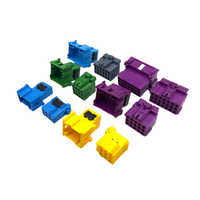 Nouvelle Arrivée Connecteur Automobile Série Moteur 250 ABS Nylon 6120-2063 2.8mm 6.3mm 7.8mm 6 Broches en Cuivre