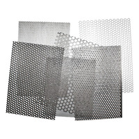 Tôle perforée galvanisée à chaud, maille perforée en acier inoxydable pour protection de machines et écrans filtrants industriels