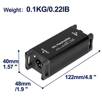 Fabrika fiyat MX2 profesyonel ev amplifikatör dinamik mikrofon Mic m Mic Booster kablo ile preamplifikatör